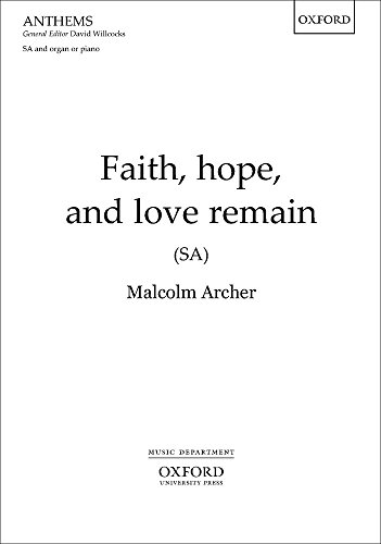 9780193401655: Faith, hope, and love remain