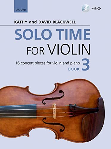 9780193404908: Solo Time for Violin Book 3: 16 concert pieces for violin and piano (Fiddle Time)