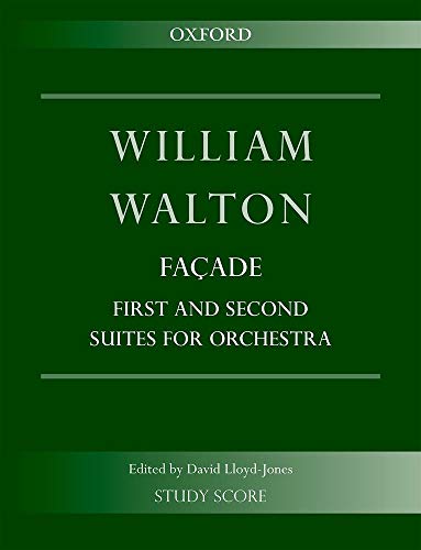 9780193405691: Faade: First and Second Suites for Orchestra: Study Score (William Walton Edition)