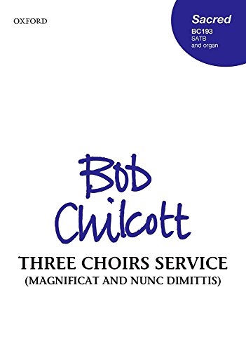 Beispielbild fr Three Choirs Service (Magnificat and Nunc Dimittis) zum Verkauf von Blackwell's