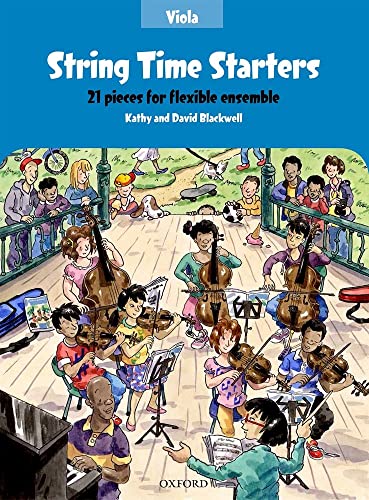 Stock image for String Time Starters Viola book 21 pieces for flexible ensemble (String Time Ensembles) for sale by International Bookstore