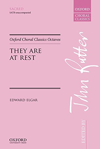 Stock image for They are at rest (Oxford Choral Classics Octavos) for sale by GF Books, Inc.