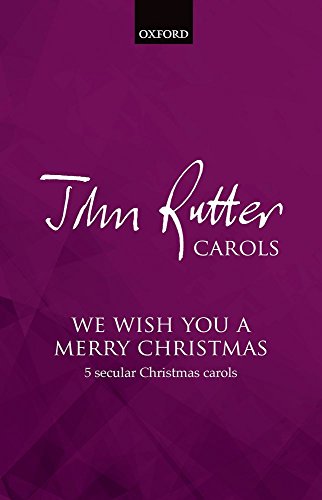 9780193417250: We wish you a merry Christmas: Five secular Christmas carols