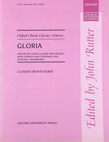 Beispielbild fr Gloria a 7: Vocal score (Oxford Choral Classics Octavos) zum Verkauf von WorldofBooks