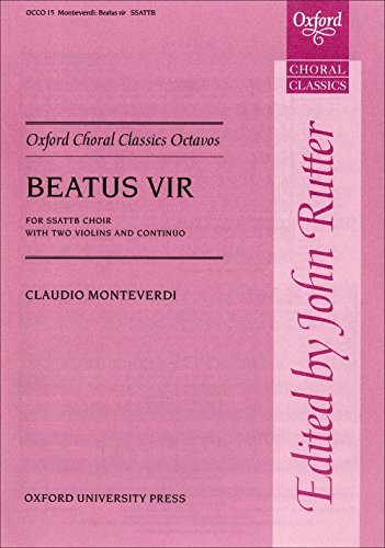 9780193417892: Beatus vir (Oxford Choral Classics Octavos)