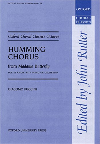 Beispielbild fr HUMMING CHORUS FROM MADAMA BUTTERFLY OCCO 47 zum Verkauf von INDOO