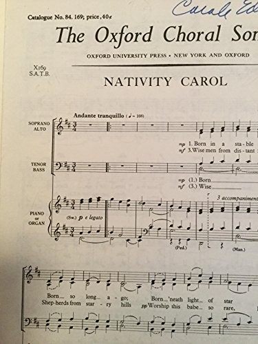 Stock image for Nativity Carol for sale by Books Unplugged