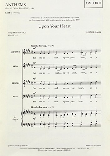 Imagen de archivo de Upon Your Heart a la venta por Blackwell's