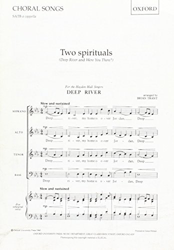 9780193428638: Two Spirituals