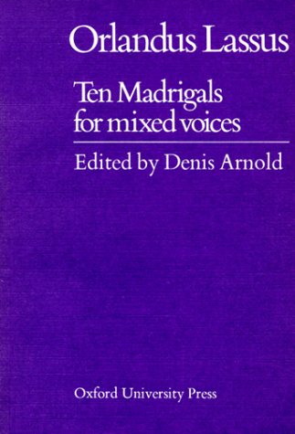 9780193436756: Marenzio: Ten Madrigals for Mixed Voices