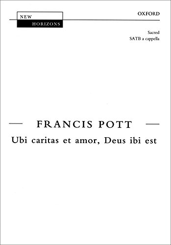 Stock image for Ubi Caritas Et Amor, Deus Ibi Est (New Horizons) for sale by Revaluation Books