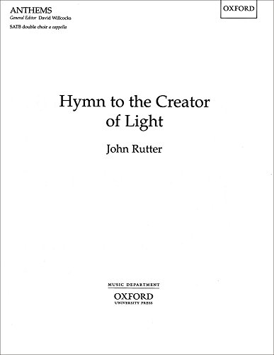 Stock image for Hymn to the Creator of Light for sale by Book Deals