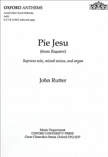 9780193504783: Pie Jesu: from Requiem