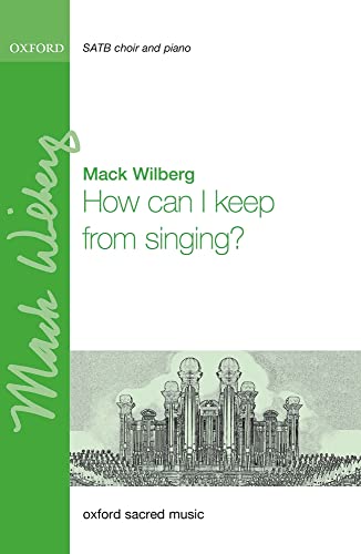 Stock image for How can I keep from singing?: Vocal score for sale by Revaluation Books