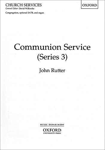 9780193516380: Communion Service (ASB Rite A/RC ICEL Text): Vocal Score