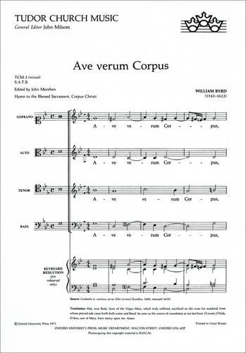 Stock image for Ave Verum Corpus for sale by Blackwell's