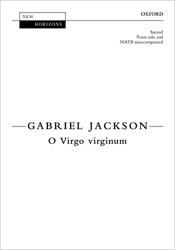 9780193523760: O Virgo virginum: Vocal score