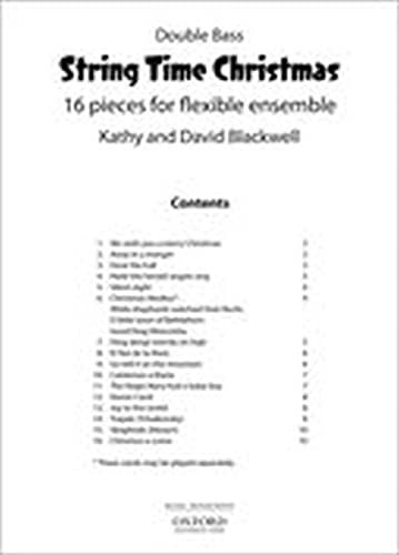 Stock image for String Time Christmas: 16 pieces for flexible ensemble (String Time Ensembles) for sale by Revaluation Books