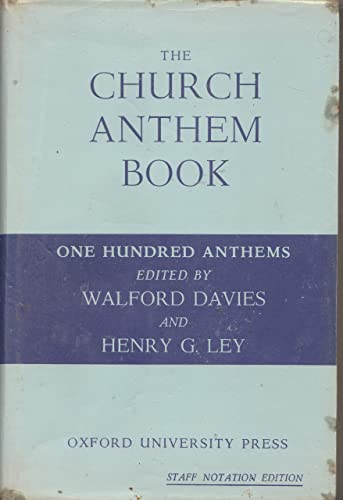 Beispielbild fr Church Anthem Book zum Verkauf von WorldofBooks