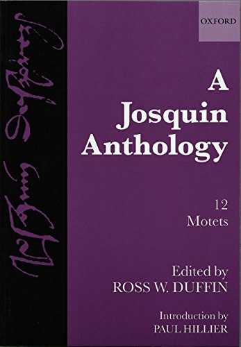 9780193532182: A Josquin Anthology (Church Music Collections)