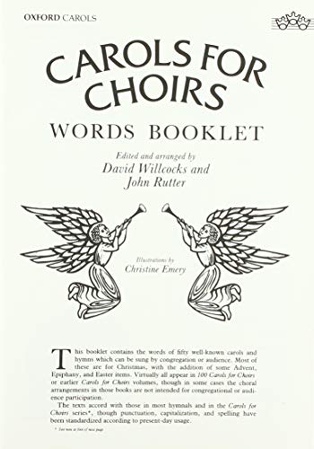 9780193532281: Carols for Choirs words booklet