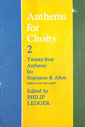 Stock image for Anthems for Choirs 2 for sale by GF Books, Inc.