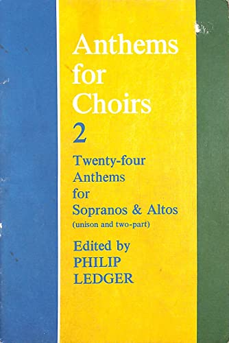 9780193532403: Anthems for Choirs 2: Vocal score