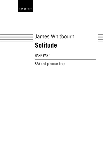 Beispielbild fr Solitude: Harp part for SSA version zum Verkauf von Buchpark