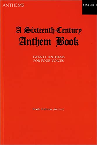 9780193534070: A Sixteenth-Century Anthem Book: Vocal score