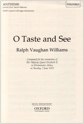 Imagen de archivo de O Taste and See a la venta por Blackwell's