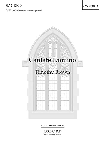 Stock image for Cantate Domino for sale by THE SAINT BOOKSTORE