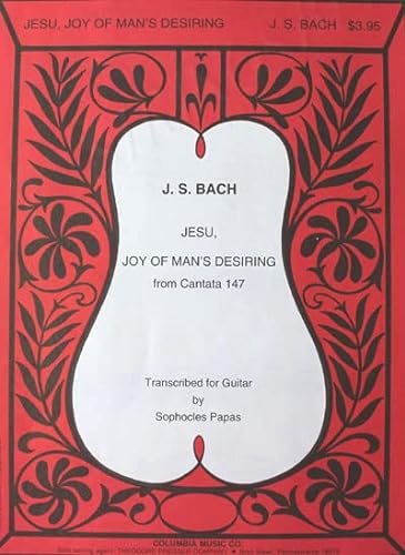 Imagen de archivo de Jesu, Joy of Man's Desiring a la venta por text + tne