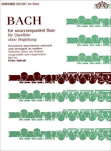 9780193552845: Bach for Unaccompanied Flute