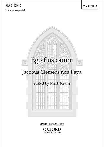Stock image for Ego flos campi (Sheet music) for sale by Book Depository International