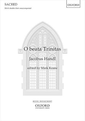 Stock image for O beata Trinitas: Vocal score for sale by Revaluation Books