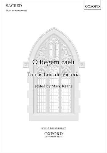 Imagen de archivo de O Regem caeli: Vocal score a la venta por Revaluation Books