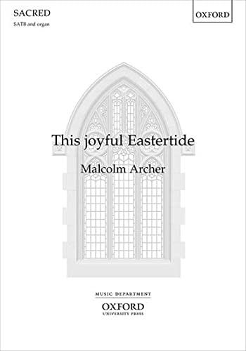 9780193560291: This joyful Eastertide: Vocal score