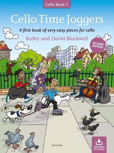 9780193563308: Cello Time Joggers (Second edition): A first book of very easy pieces for cello