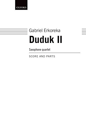 9780193563858: Duduk II: Score and parts (Duduk, 2)