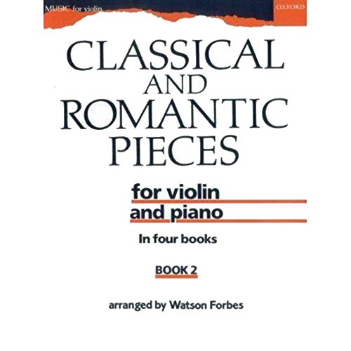 9780193564893: Classical and Romantic Pieces for Violin Book 2