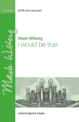 9780193566033: I would be true: Vocal score
