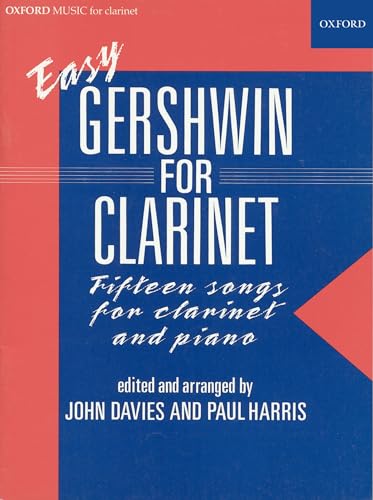 Beispielbild fr Easy Gershwin for clarinet zum Verkauf von WorldofBooks