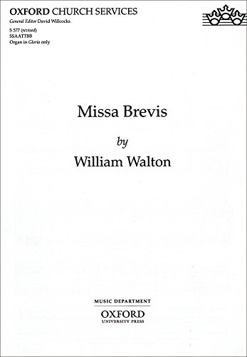 Beispielbild fr Missa Brevis zum Verkauf von Blackwell's