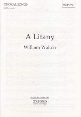 9780193594364: A Litany: SATB vocal score