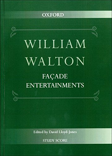 9780193683266: Faade Entertainments (William Walton Edition)