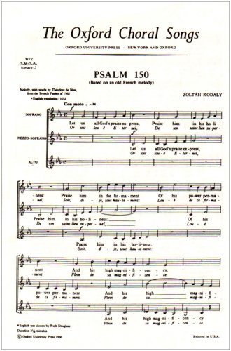 9780193804371: Psalm 150