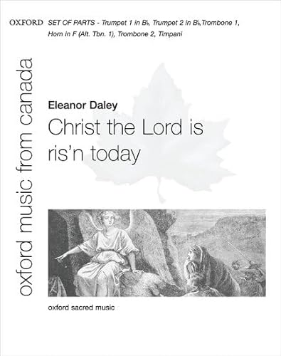 Imagen de archivo de Christ the Lord is ris'n today: Instrumental accompaniment (Oxford Music from Canada) a la venta por Ergodebooks