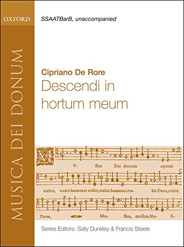 Stock image for Descendi in Hortum Meum: Vocal Score (Musica Dei Donum) for sale by Revaluation Books