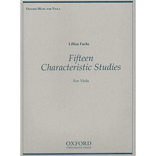 Imagen de archivo de Fifteen Characteristic Studies for Viola a la venta por HPB-Diamond