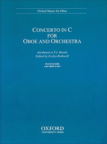 Stock image for Concerto for oboe and orchestra: Reduction for oboe and piano for sale by Ergodebooks